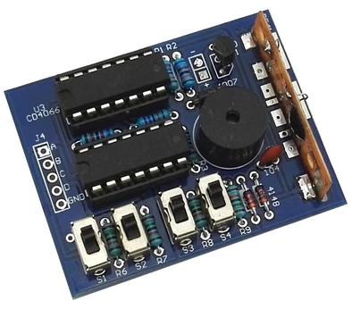 صندوق موسيقى BOX-16 بـ 16 نغمة - مراجعة Diy Electronics For Kids وسعره