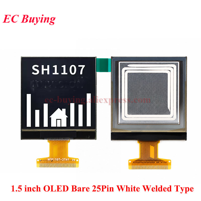 شاشة عرض OLED LCD بيضاء مقاس 1 - مراجعة I2C Lcd Display وسعره