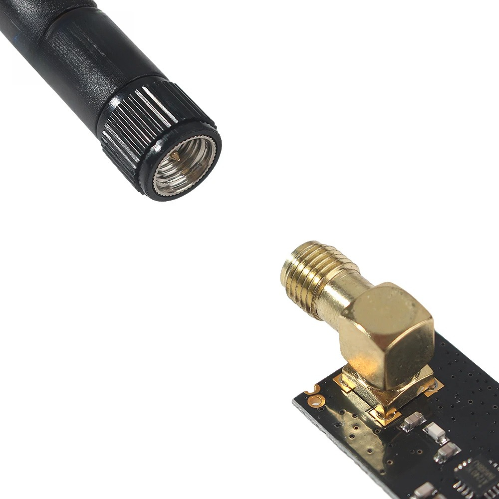 NRF24L01 + PA + LNA 2.4 جيجا ه - مراجعة Diy Electronics Raspberry Pi وسعره