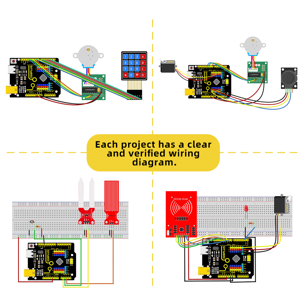 KEYES مجموعة المبتدئين الكاملة - مراجعة Diy Electronics Online وسعره